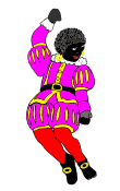 Zwarte Piet danst