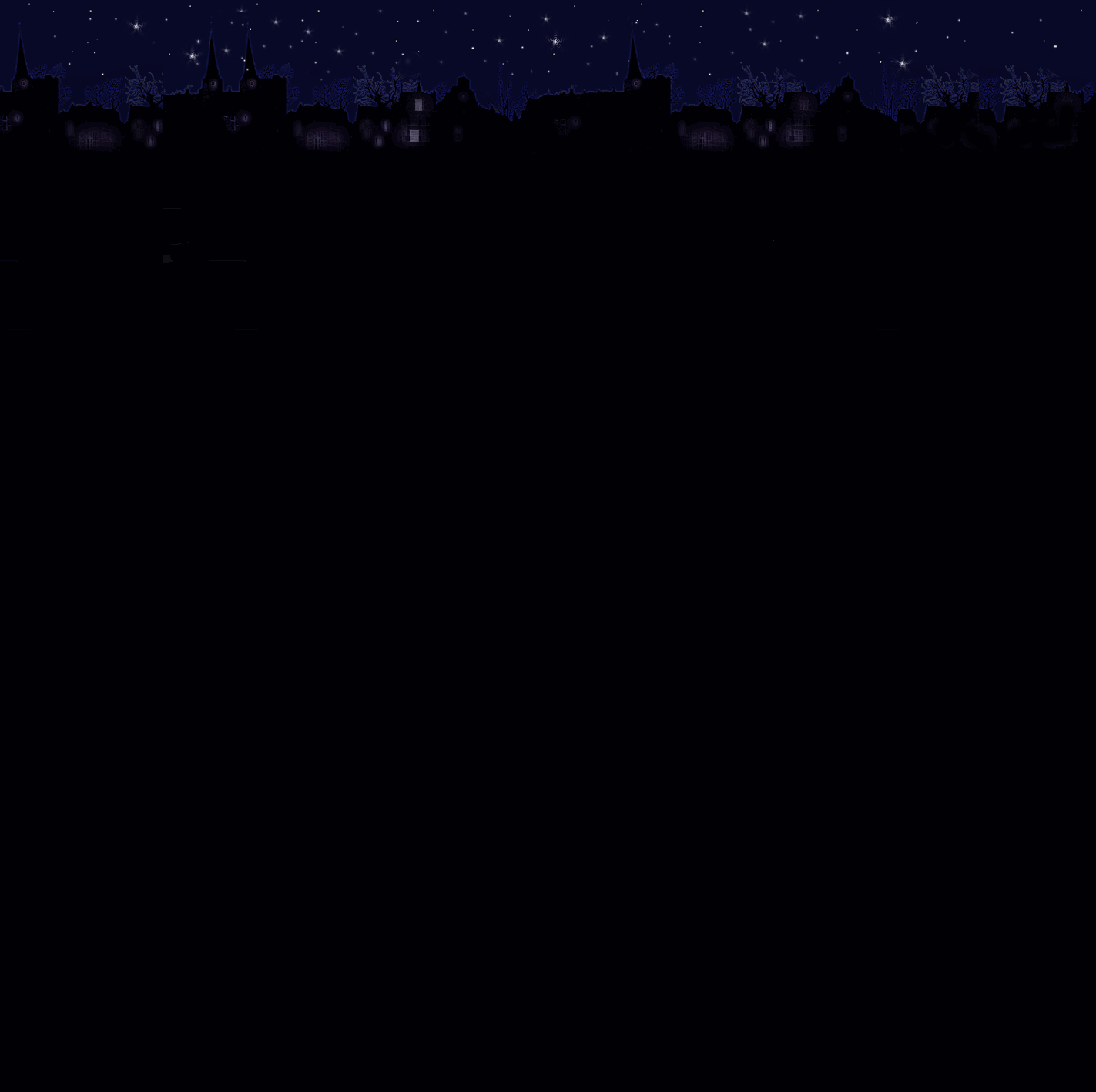 Donkere achtergrond met sterren en een volle maan